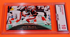 JEFF BLAKE Rookie***1995 PINNACLE #25***GEM 10---BENGALS---MAD Dog GRADED