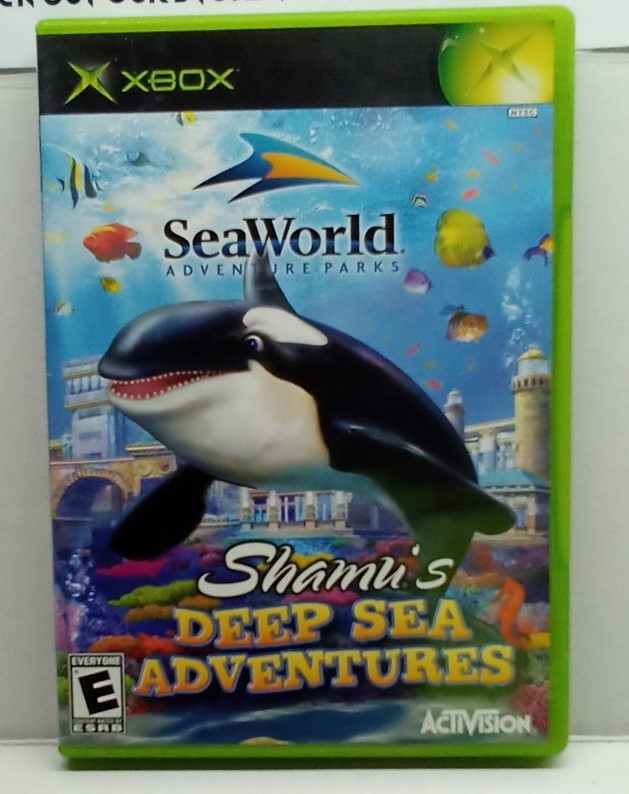 SeaWorld: Shamu's Deep Sea Adventures (Xbox, 2005) Completo Probado Funcionando 