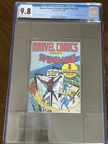 Marvel Comics Presents Spider-Man #nn CGC 9.8 Mini Comic Amazing Spider Man #1