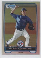 2012 Bowman Chrome Prospects Refractor 353/500 Casey Lawrence #BCP54 0b5