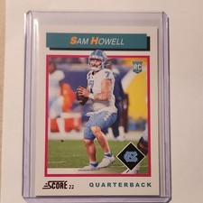 Panini 2022 Score 1992 Throwback Rookie Sam Howell Insert #TB4 Tar Heels