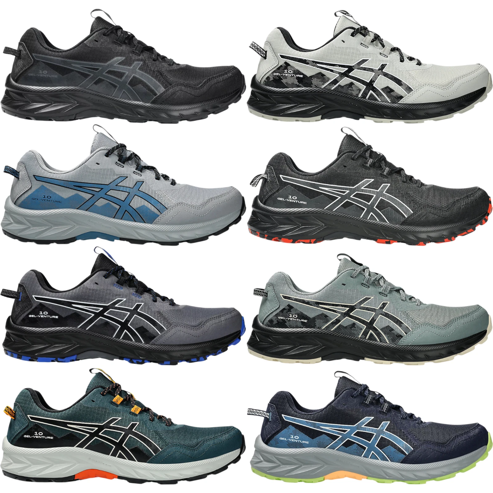 Asics GEL-Venture 10 Men Trail Running Shoe US Size 7-14 New Colors New in Box