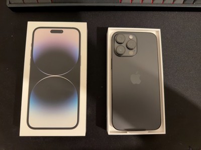 Apple iPhone 14 Pro Max - 128GB - Space Black (Ohne Simlock) - WIE NEU