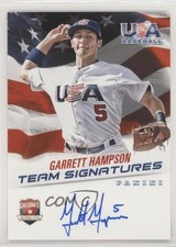 2015 Panini USA Baseball 324/399 Garrett Hampson #GH Auto 4l3