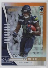 2019 Panini Absolute Rookie Orange Spectrum 70/75 DK Metcalf #114 3g6