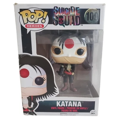 Funko Pop Katana 100 Suicide Squad - Figurine Comme Neuve - Boîte Usée - Photo 1/4