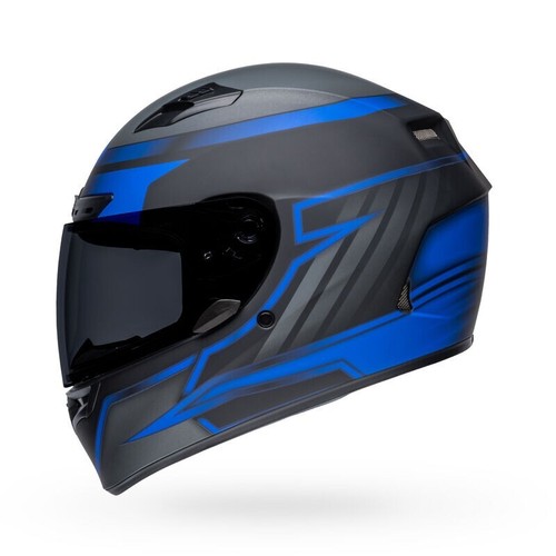 Bell Powersports Qualifier DLX MIPS Raiser Helmet Matte Black / Blue Sz M Med - Picture 5 of 12