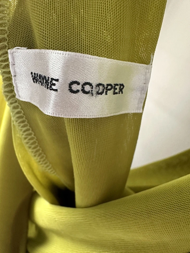 Wayne Cooper Blouse Lime Green Size 2 (M) - image 2 of 4