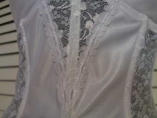 NWT CARNIVAL LACE BUSTIER Overbust 32DD Torsolette Boned Cincher Shaper 423 - Picture 2 of 4