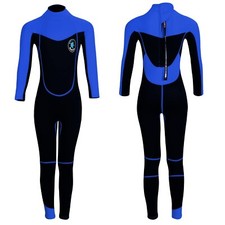 Realon Full Body Wetsuit for Boys L Black and Navy NWOT