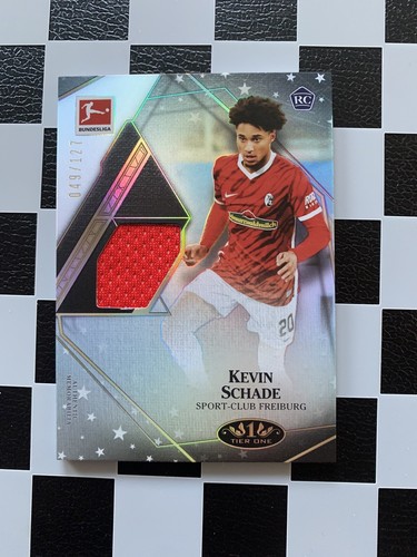 2021-22 Topps Tier One Bundesliga Relics RC Kevin Schade /127 SC Freiburg