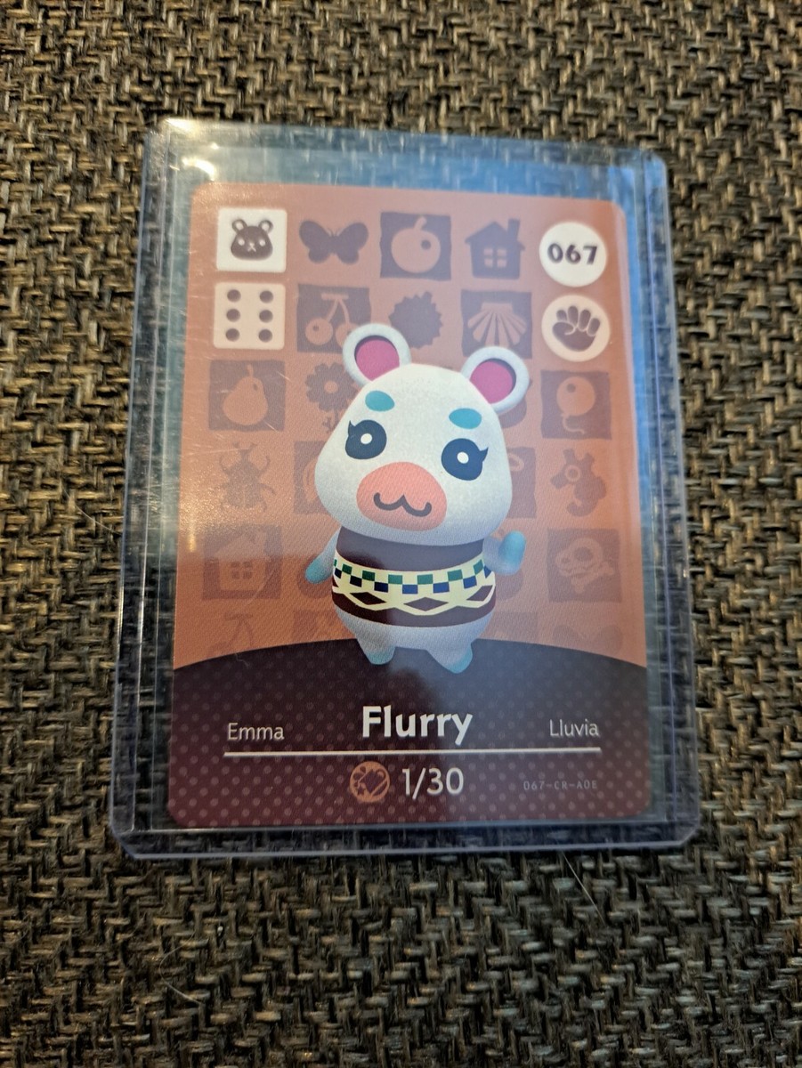 Flurry - 67 - 067 - Series 1 - Authentic Animal Crossing Amiibo