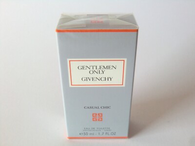Givenchy Gentlemen Only Casual Chic EDT Nat Spray 50ml - 1.7 Oz BNIB Sealed OVP