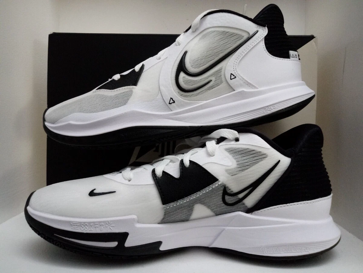 Kyrie 3 cheap tb white black