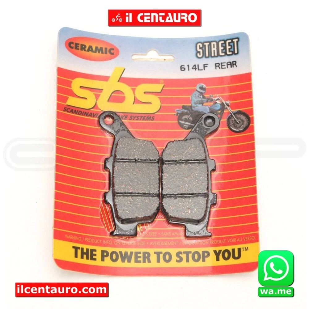 Pastiglie Freno Posteriori Accossato Organiche OR Per TRIUMPH BONNEVILLE SE 900cc 2009-2013