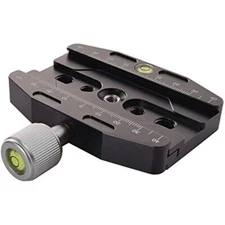Quick Release Clamp Plate w/ Arca Swiss Aluminum Universal for Tripods Monopods