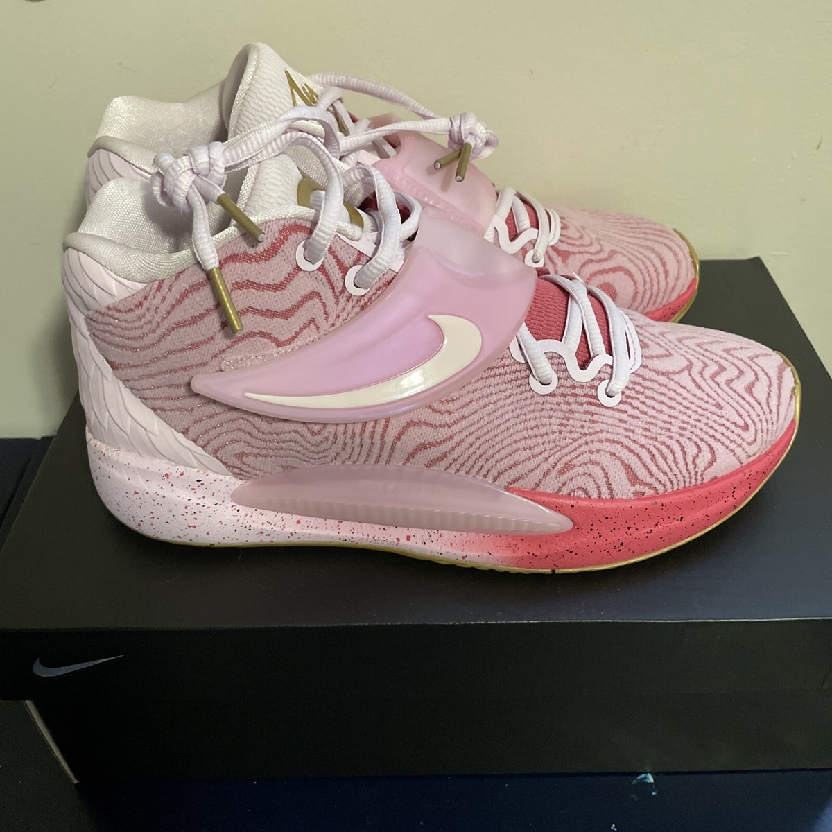 Men Size 7.5 - Nike KD 14 Pink 195243689775| eBay