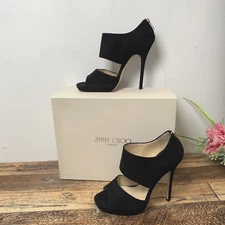 JIMMY CHOO - Suede Pumps - Size: 36 1/2