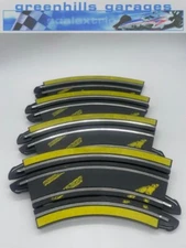 Greenhills Micro Scalextric 45 Degree Curves x 4 D ML-33000 - Used - MT782