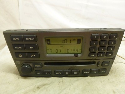 04 05 06 07 Jaguar X Type Radio Single Disc Cd Player 1X43-18B876-CA