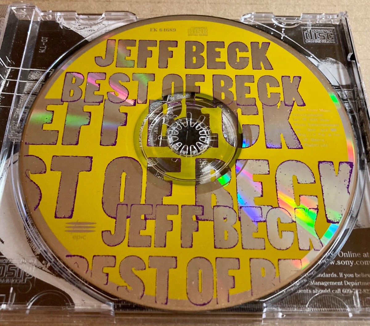 計27CD／Jeff Beck 90年代のコレクターCD Jeff Beck 90年代のコレクターCD 計27枚分 - メルカリ