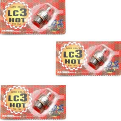 New O.S. LC3 HOT Glow Plug (3)