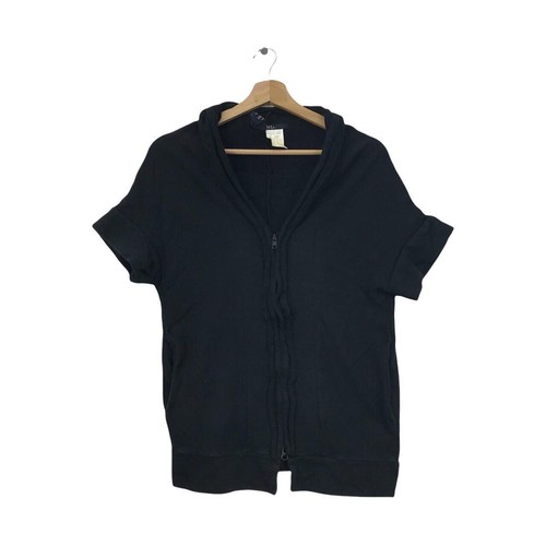 Yohji Yamamoto, Maglione Cardigan Giacca Vintage YOHJI YAMAMOTO LIMITI FEU Collezione Puro Indaco