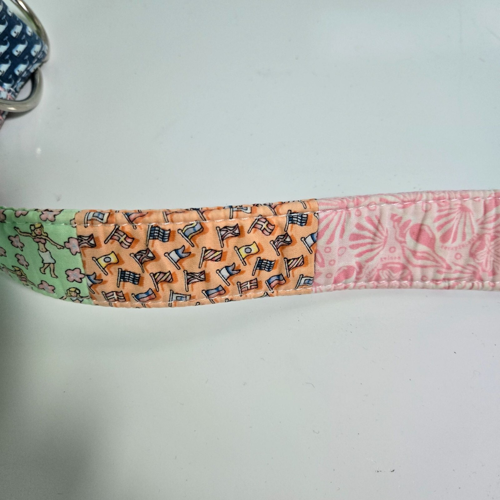 Vineyard Vines Patchwork D Ring Nautical Belt Siz… - image 6