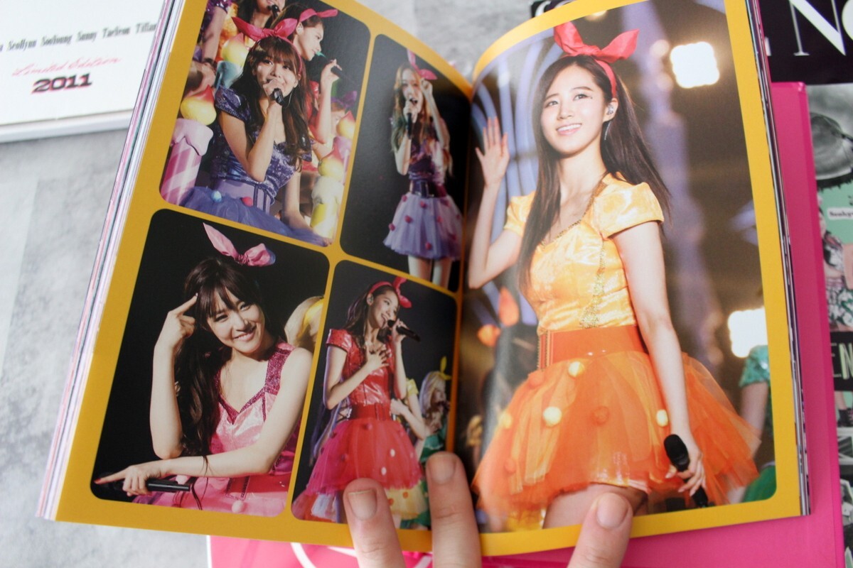 SET x7 SNSD Girl's Generation Pamphlet Photobook SONE NOTE Japan