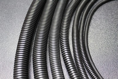 5 FT 3/4 INCH BLACK SPLIT LOOM TUBING CONDUIT POLYETHYLENE WIRE SLT34