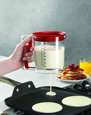 Gias Kitchen Pancake Batter Dispenser & Gravy Separator