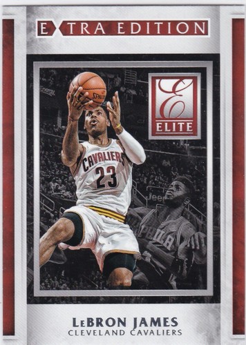 LeBron James #21 — 2015 Panini Donruss Elite Extra Edition basketball card