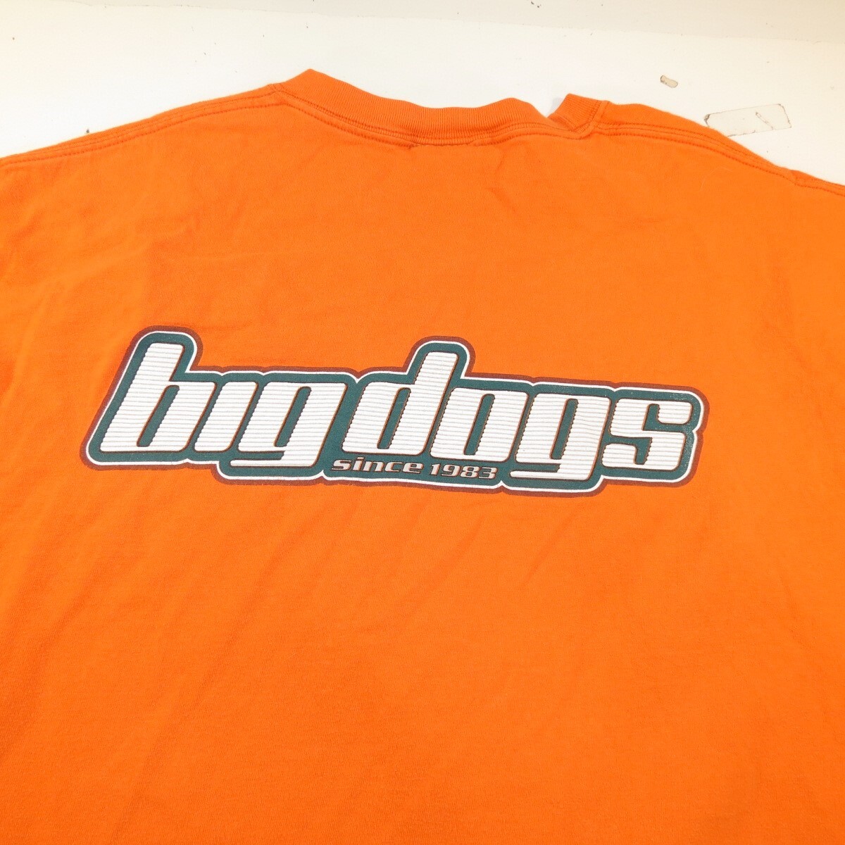 BIG DOGS TEE T SHIRT Mens 2XL XXL Big & Tall ORANGE | eBay