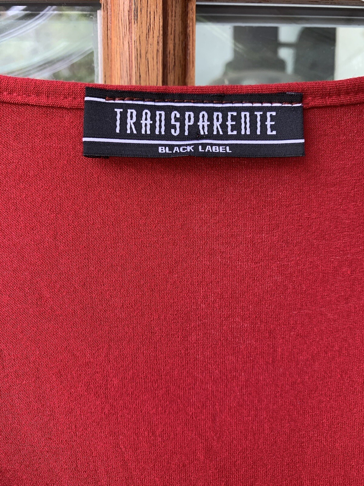 TRANSPARENTE Black Label True Red Sleeveless Long… - image 2