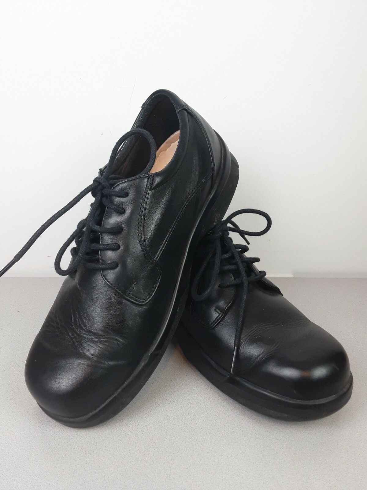 Round Toe Tie Oxford Shoes Size 