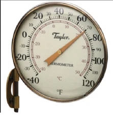PE Taylor® Precision Products Heritage Collection 4.25-In. Dial Thermometer