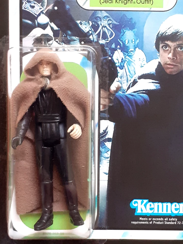 Vintage Star Wars Luke Skywalker(Jedi Knight) Snap Cape Recard 1983 77Back - Image 4 of 4