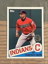 2020 Topps 1985 35th Anniversary #85-39 Francisco Lindor Indians 