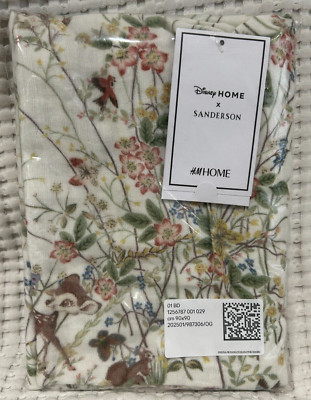 DISNEY x SANDERSON x H&M BAUMWOLL MUSSELIN BAMBI BABYDECKE - NEU