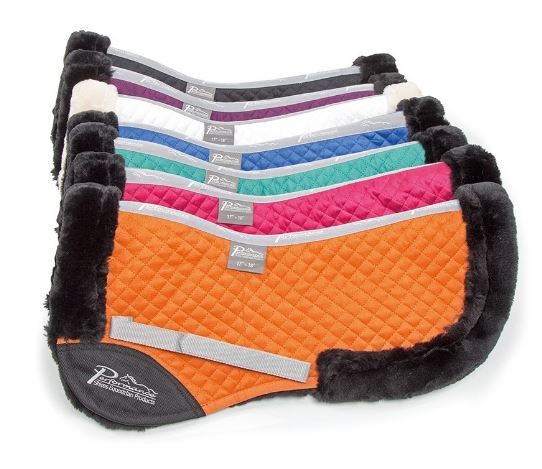 Shires Performance in pelle scamosciata Sella Pad Shires Performance in pelle scamosciata Sella Pad