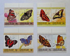 UNION ISLAND Grenadines.  4 pairs of butterflies. 94/101 8v new**