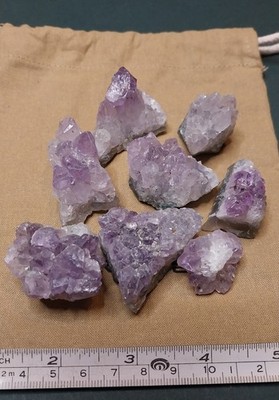 Amethyst Kristall Chips im Beutel Steine für Basteln Terrarien Pflanzgefäße