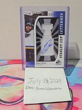 2021-22 UD SP Game Used Ryan O'Reilly Stanley Cup Lettermen Auto 4/35 