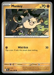 Mankey 090/182 Destined Rivals Common