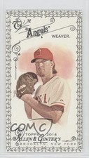 2014 Topps Allen & Ginter's Mini Black Bordered Jered Weaver #203 3f5