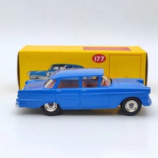 Modellino auto DeAgostini 1:43 Dinky toys 177 Kapitan Met Vensters blu pressofuso