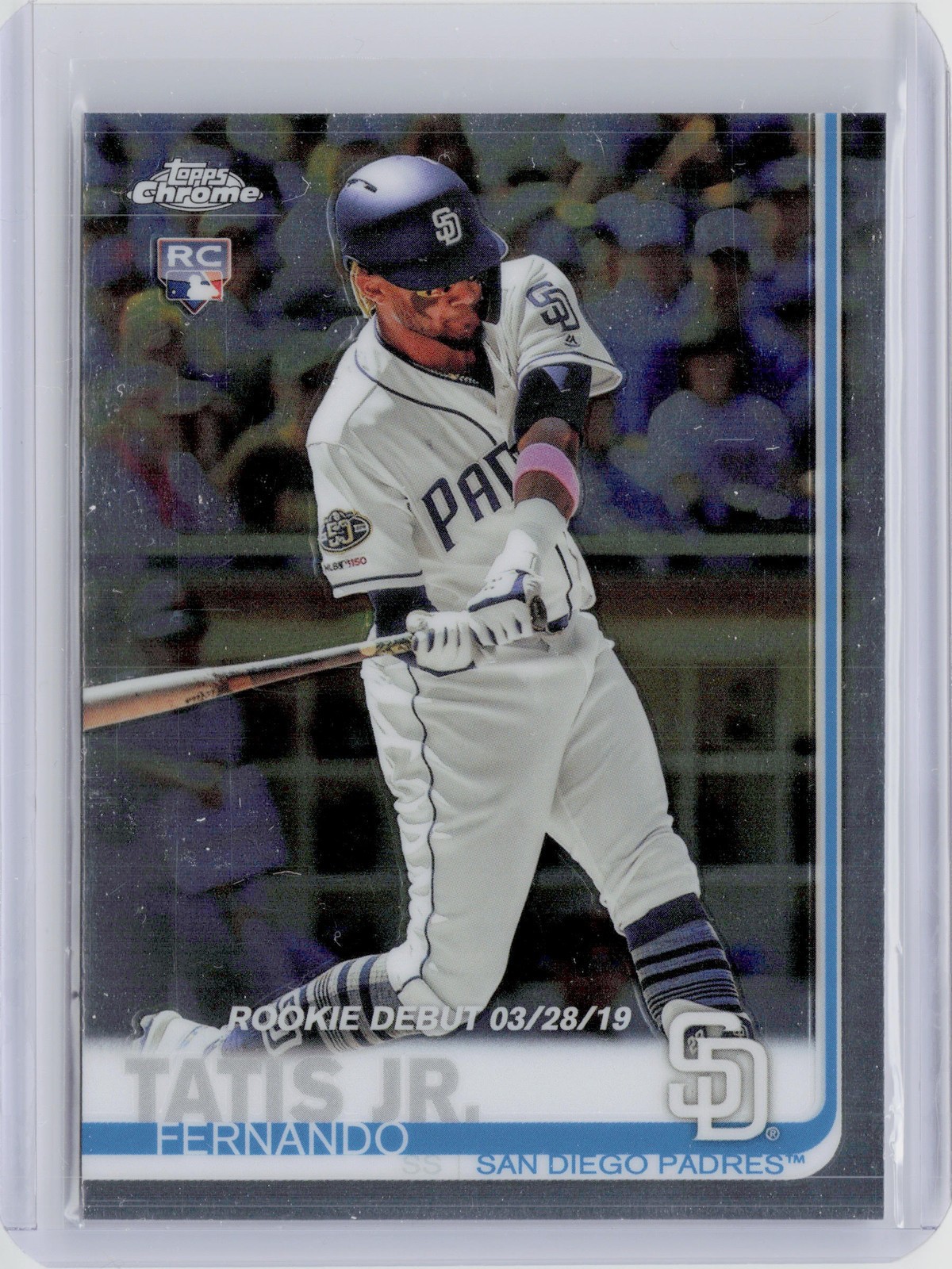 2019 Topps Chrome Update Fernando Tatis Jr. RC #54 Padres
