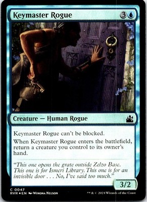 Keymaster Rogue C Foil RVR Ravnica Remastered 47 NM