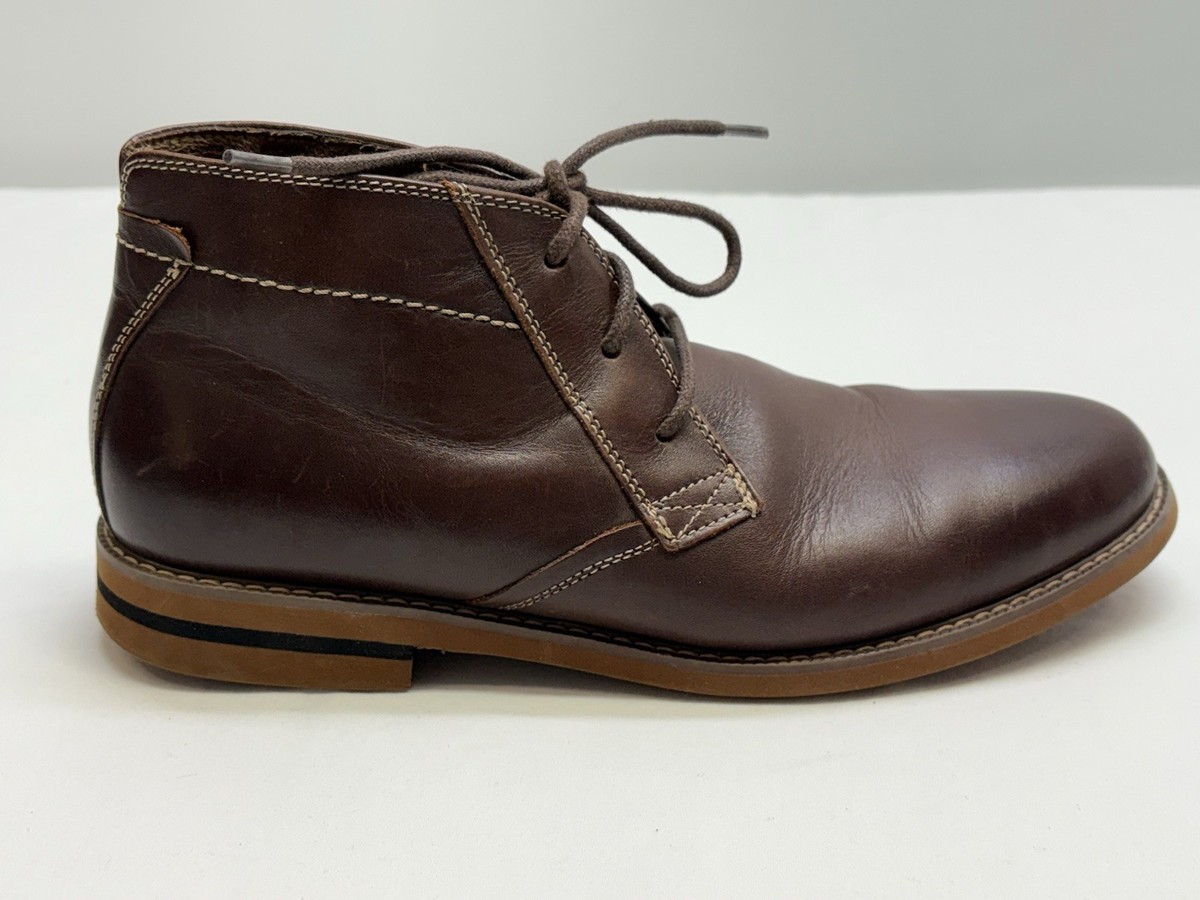 Stafford Tan Brown Leather Chukka Boots Sz. 9.5 -10m Stafford Men main image 3
