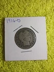 1916-D 25C Barber Quarter